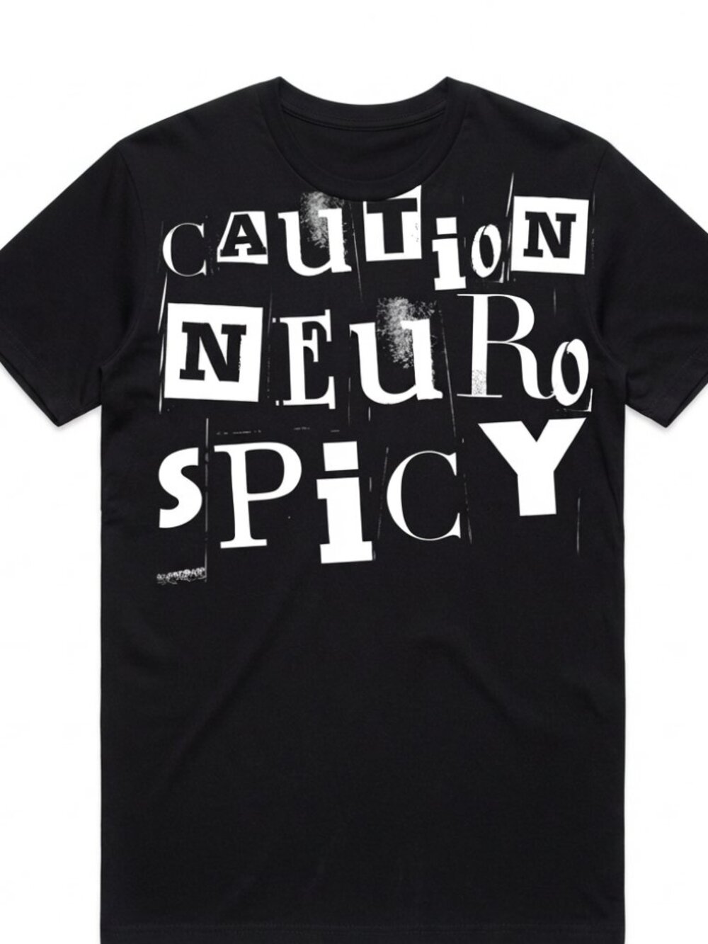 Caution Neuro Spicy Graphic Tee